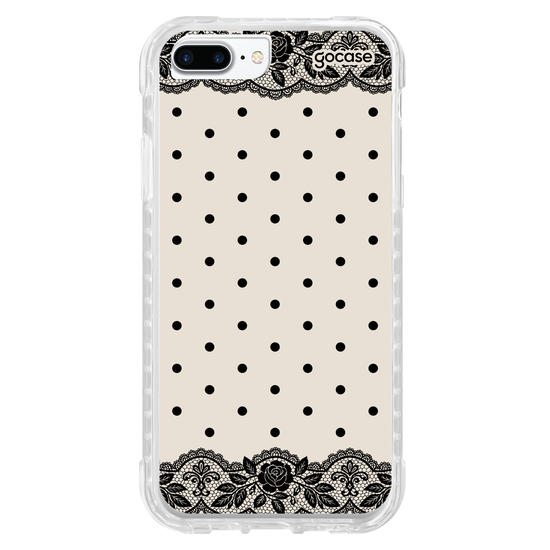 Capinha para celular  Lace & Dots