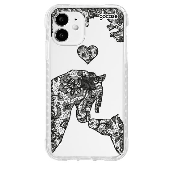 Capinha para celular Cavalo de Renda
