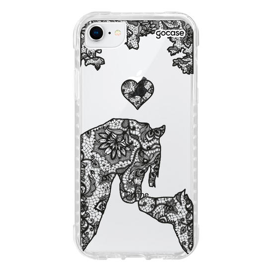 Capinha para celular Cavalo de Renda