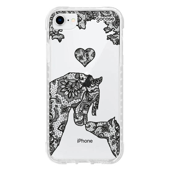 Capinha para celular Cavalo de Renda