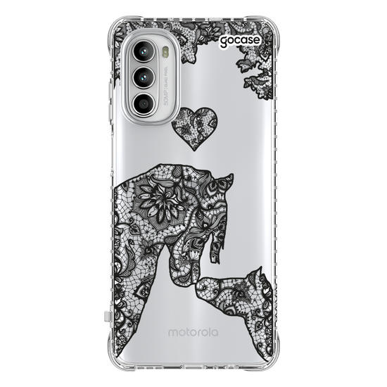 Capinha para celular Cavalo de Renda