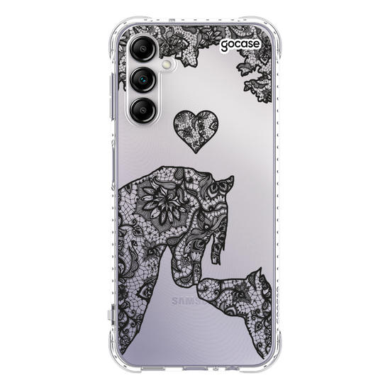 Capinha para celular Cavalo de Renda