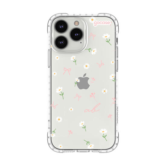 Capinha para celular  Laços e Margaridas