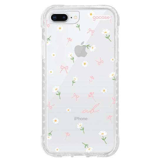Capinha para celular  Laços e Margaridas