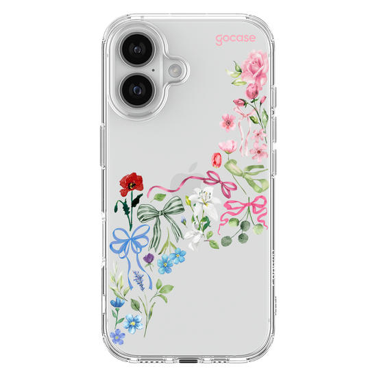 Capinha para celular  Laços e Flores