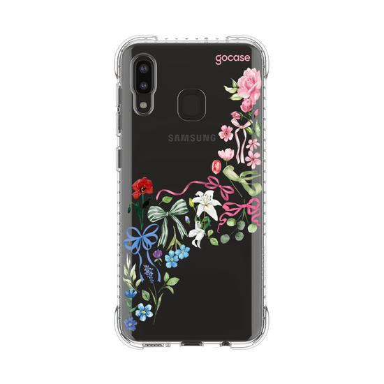 Capinha para celular  Laços e Flores