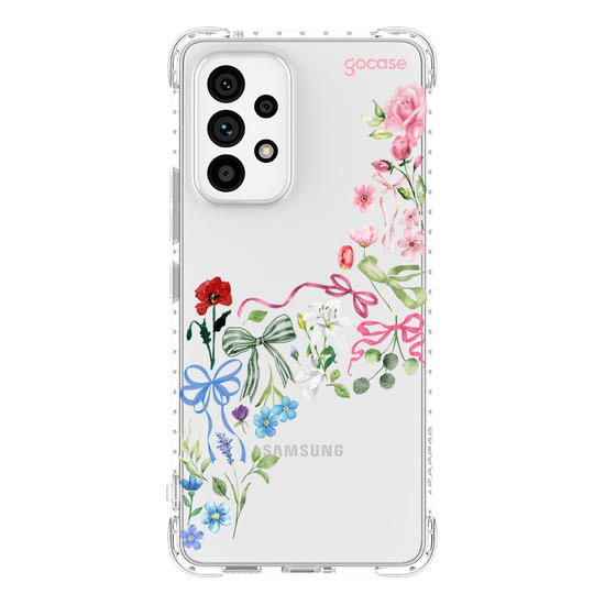 Capinha para celular  Laços e Flores