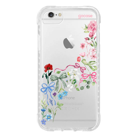 Capinha para celular  Laços e Flores