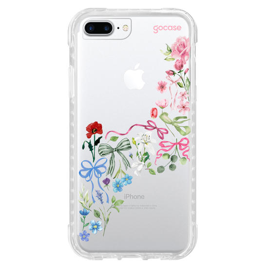 Capinha para celular  Laços e Flores