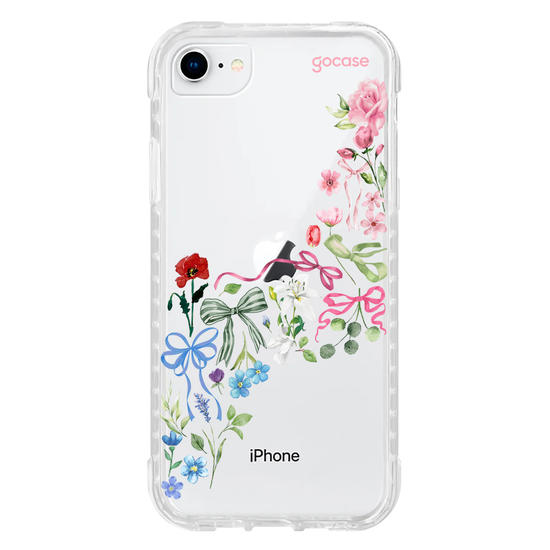 Capinha para celular  Laços e Flores