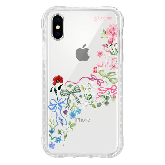 Capinha para celular  Laços e Flores
