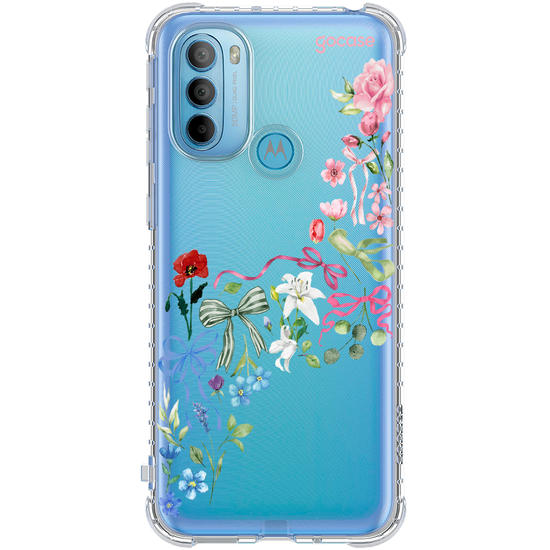 Capinha para celular  Laços e Flores