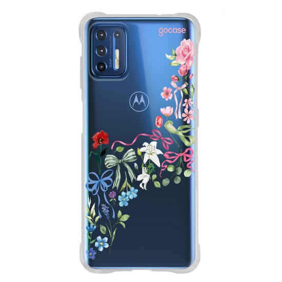 Capinha para celular  Laços e Flores