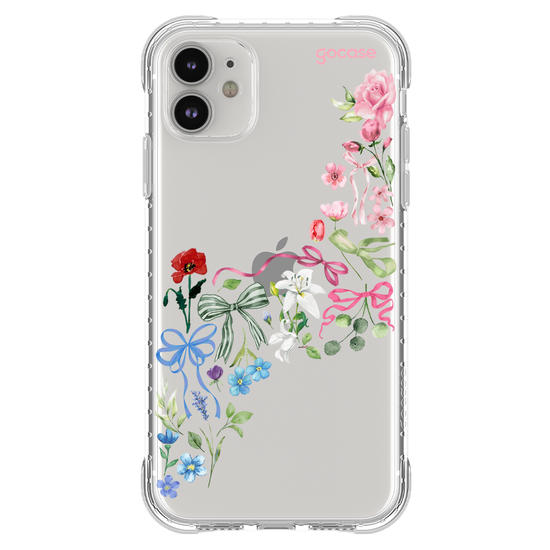 Capinha para celular  Laços e Flores