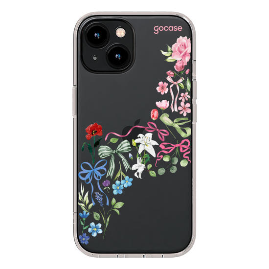 Capinha para celular  Laços e Flores