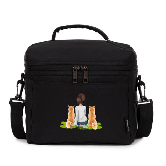  Bolsa Térmica Daily - Garota Com 2 Pets