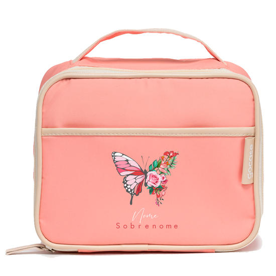 Bolsa Térmica Midi Rosa - Borboleta Florida