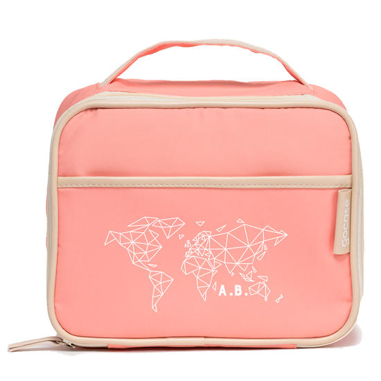 Bolsa Térmica Midi Rosa - Mapa Geométrico