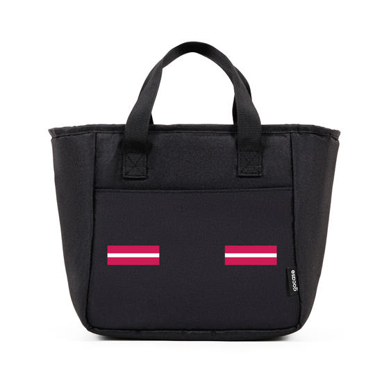 Bolsa Térmica Urban - Iniciais Com Listras Cortadas