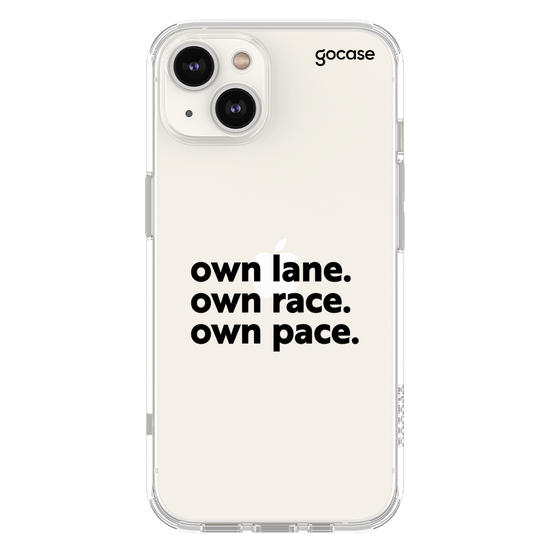  Own Lane, Own Race, Own Pace