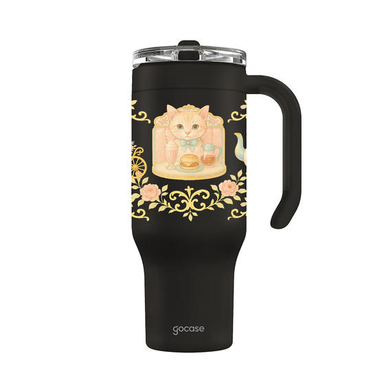 Copo Térmico Life + Ebook -  Le Belle Cat