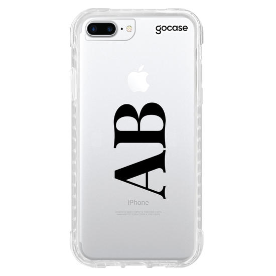 Capinha para celular Iniciais Vertical