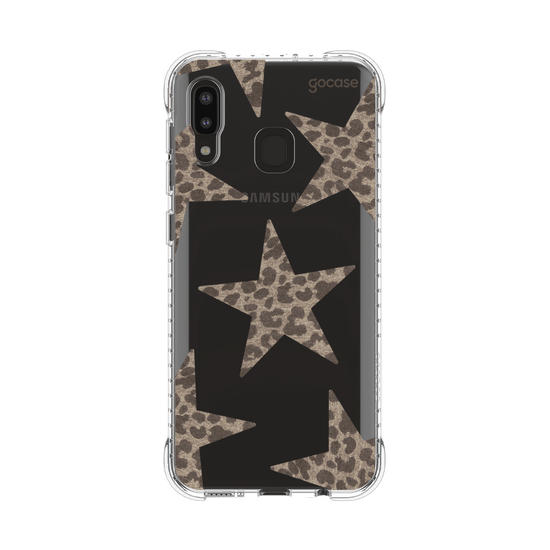Capinha para celular  Leopard Stars