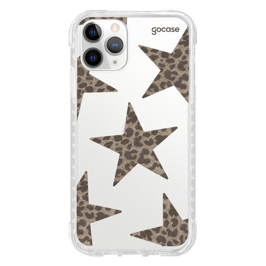 Capinha para celular  Leopard Stars
