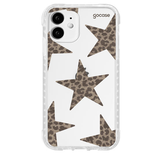 Capinha para celular  Leopard Stars