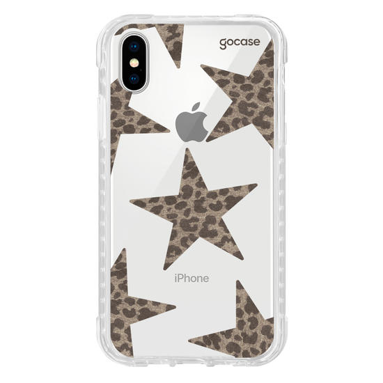 Capinha para celular  Leopard Stars