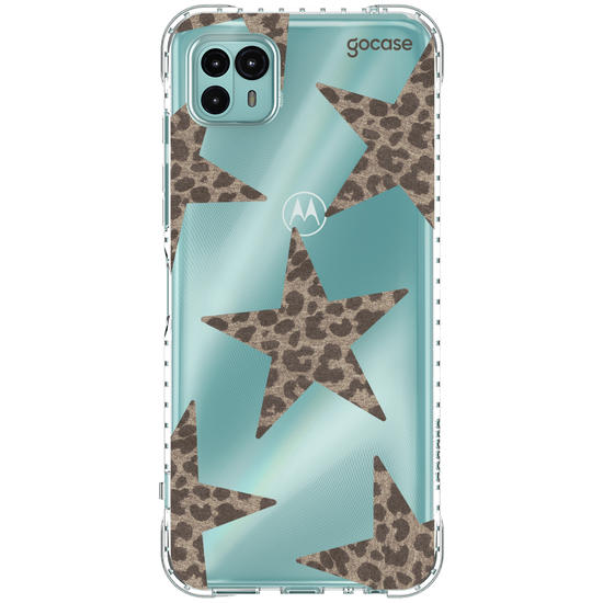Capinha para celular  Leopard Stars