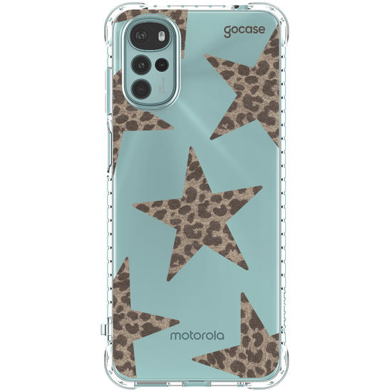 Capinha para celular  Leopard Stars
