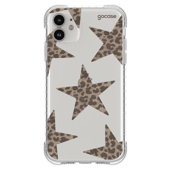 Capinha para celular  Leopard Stars
