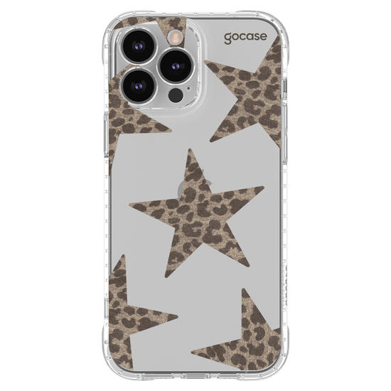 Capinha para celular  Leopard Stars