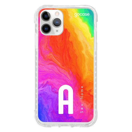 Capinha para celular Inicial Arco-Íris
