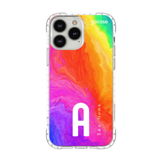 Capinha para celular Inicial Arco-Íris