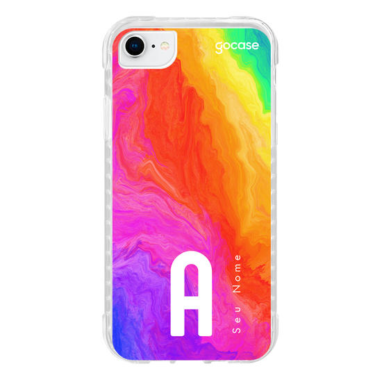 Capinha para celular Inicial Arco-Íris