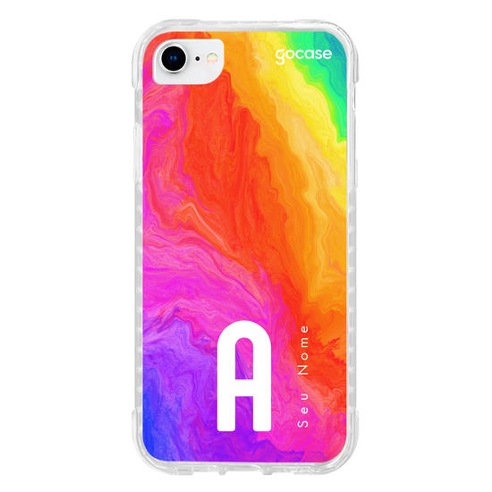 Capinha para celular Inicial Arco-Íris