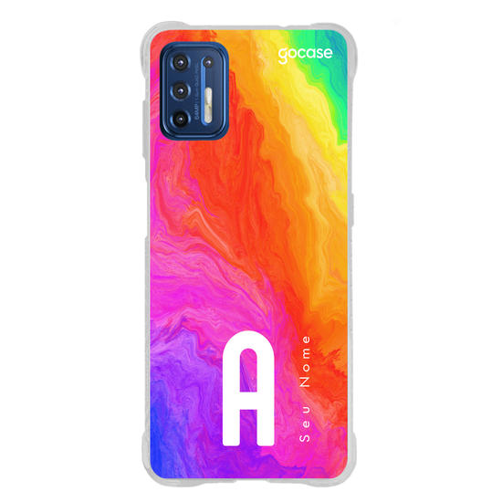Capinha para celular Inicial Arco-Íris