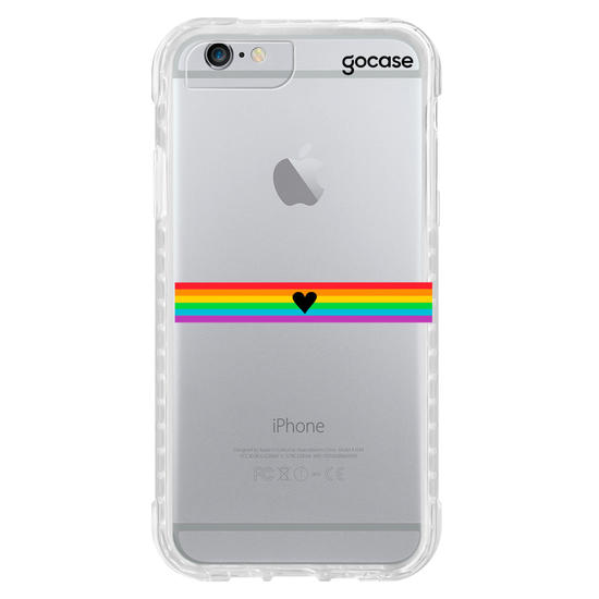 Capinha para celular Coração LGBT