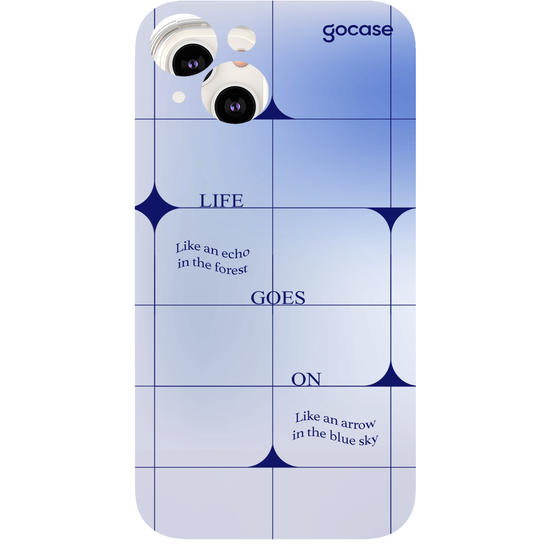 Capinha para celular  Life Goes On