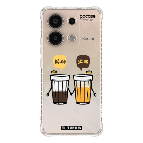 Capinha para celular A.M / P.M