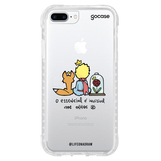 Capinha para celular O Essencial é Invisível aos Olhos Capinha para celular O Essencial é Invisível aos Olhos