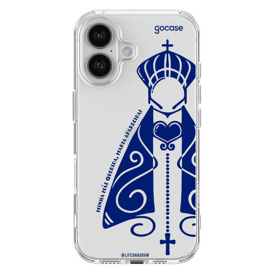 Capinha para celular Life on a Draw - Aparecida Mãe Querida