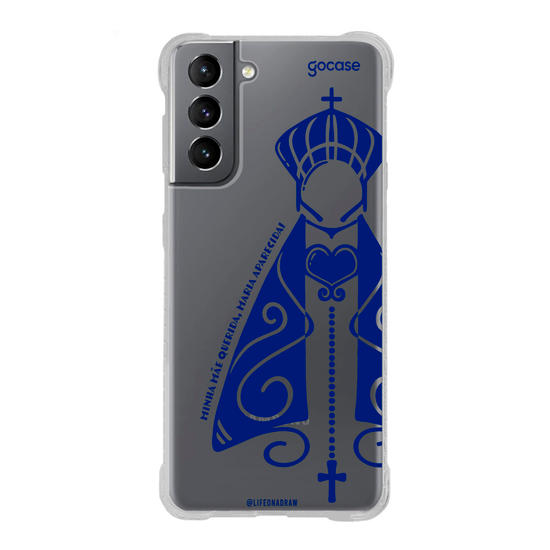 Capinha para celular Life on a Draw - Aparecida Mãe Querida