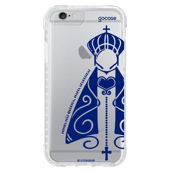 Capinha para celular Life on a Draw - Aparecida Mãe Querida