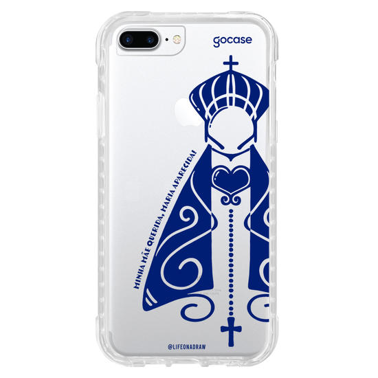 Capinha para celular Life on a Draw - Aparecida Mãe Querida