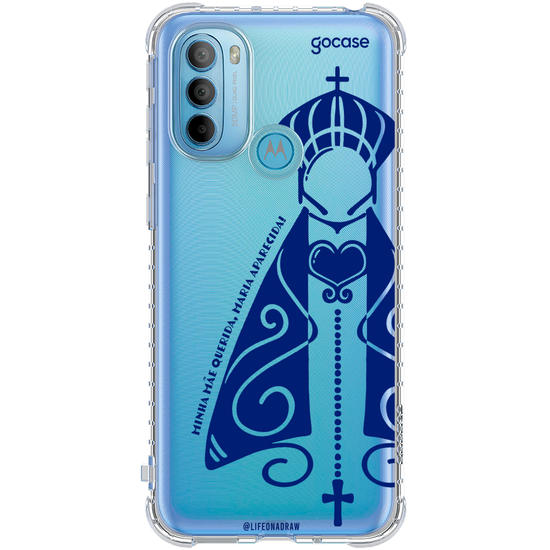 Capinha para celular Life on a Draw - Aparecida Mãe Querida