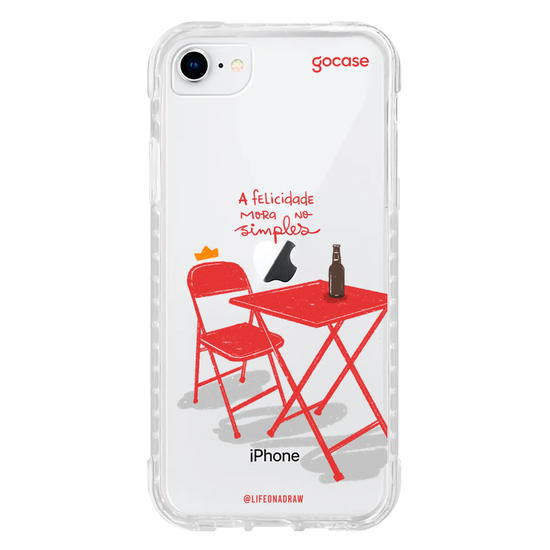 Capinha para celular  Felicidade no Simples