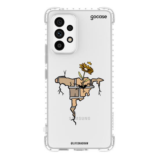 Capinha para celular  Muro Florescer